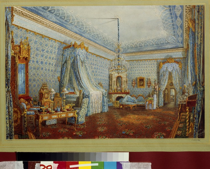 The Bedroom in the Yusupov Palace in St. Petersburg a Wassili Sadownikow