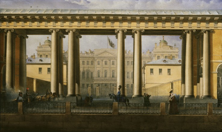 The Anichkov Palace in Saint Petersburg a Wassili Sadownikow