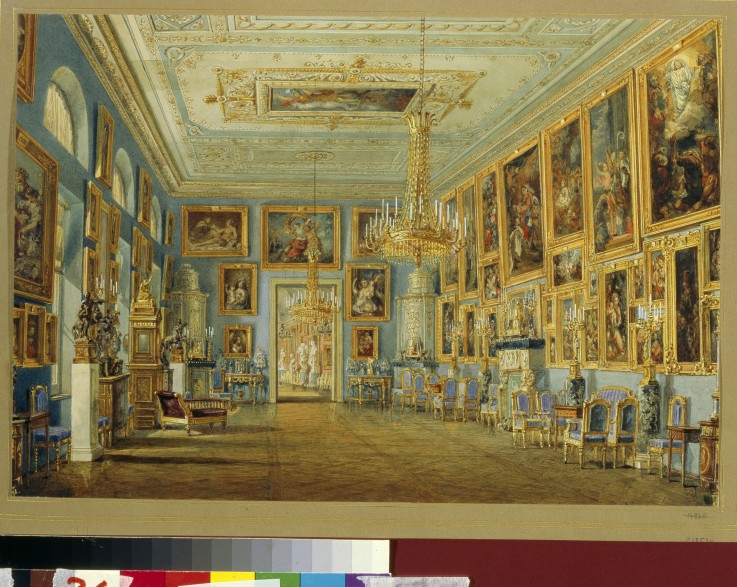 The Art Gallery in the Yusupov Palace in St. Petersburg a Wassili Sadownikow