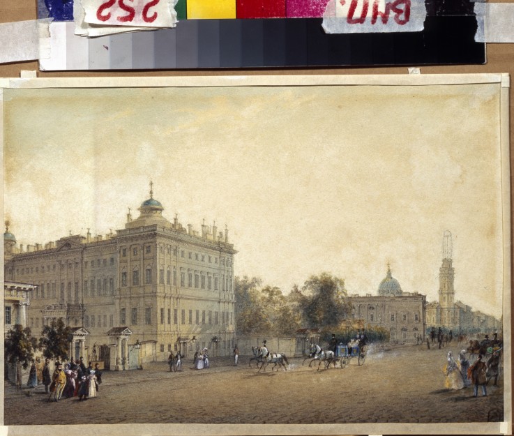 St. Petersburg. The Anichkov Palace a Wassili Sadownikow