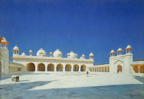 Moti Masjid, Agra a Wassili Werestschagin