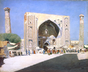 Samarkand a Wassili Werestschagin