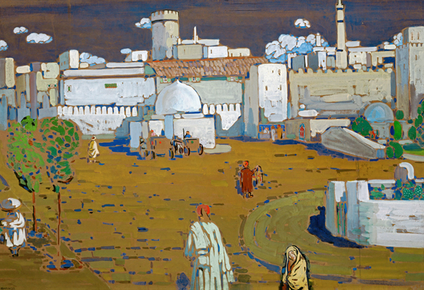 An Arab Town a Wassily Kandinsky