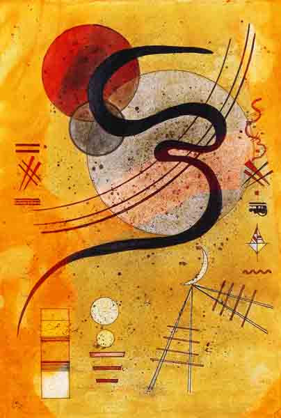 Linea capricciosa a Wassily Kandinsky