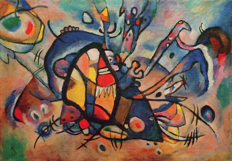 Abstract Cmposition a Wassily Kandinsky