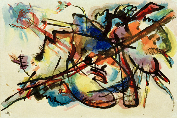 Abstract Composition a Wassily Kandinsky