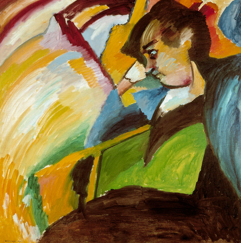 Portrait G. Münter a Wassily Kandinsky