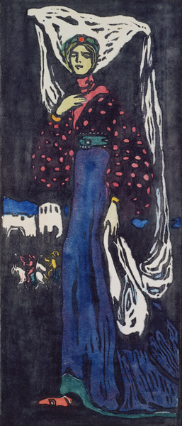 Die Nacht (Große Fassung) a Wassily Kandinsky