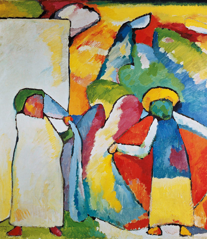 Improvisation 6 (African) a Wassily Kandinsky