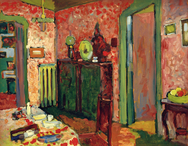 Interior (My Dining Room) a Wassily Kandinsky