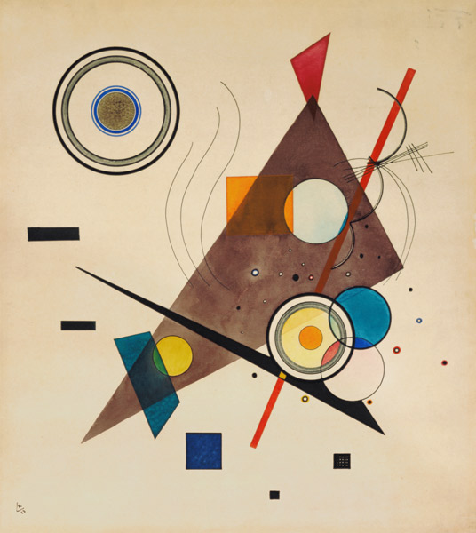 Composition (II) a Wassily Kandinsky