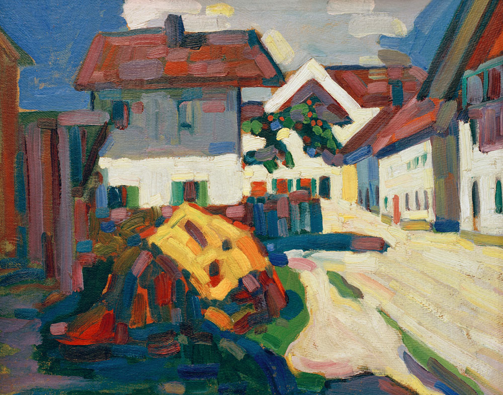 Murnau - Houses a Wassily Kandinsky