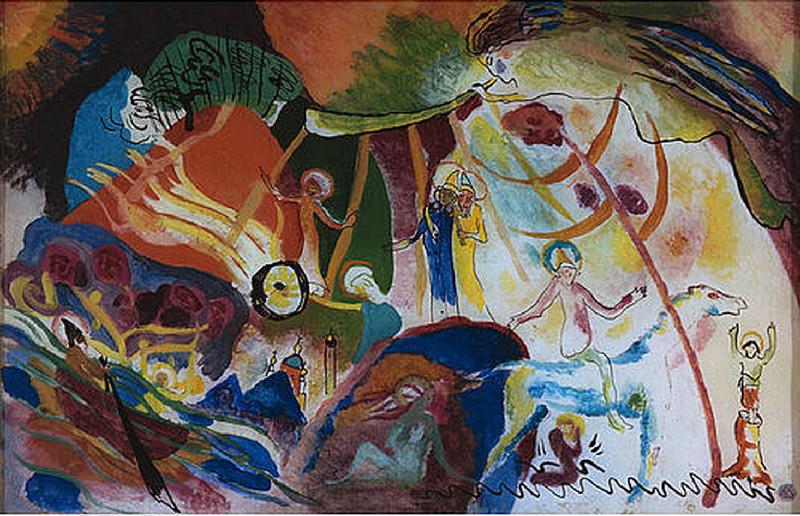 Allerheiligen II a Wassily Kandinsky