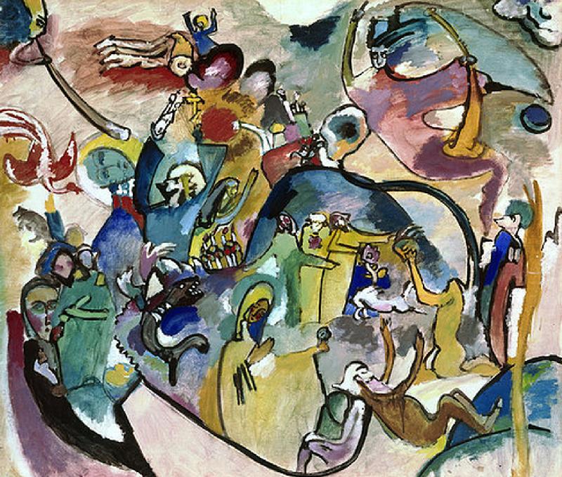 All Saints' Day picture II. a Wassily Kandinsky