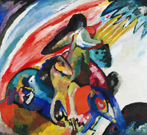 The Rider  a Wassily Kandinsky