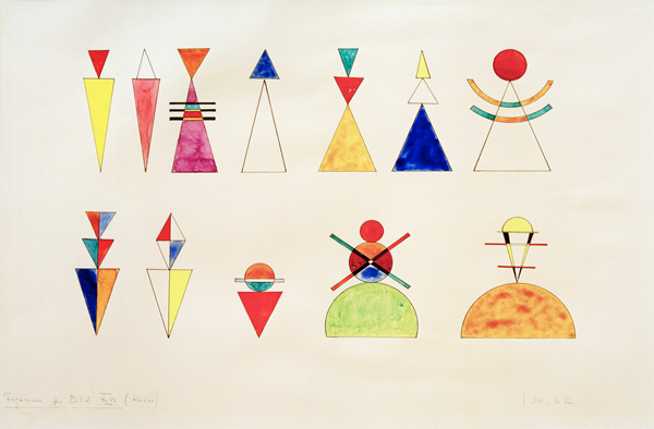 Pictures at an Exhibition, Figures, Image XVI a Wassily Kandinsky