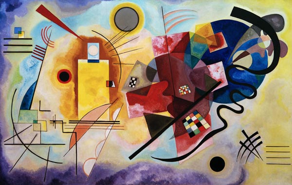 Giallo - Rosso - Blu a Wassily Kandinsky