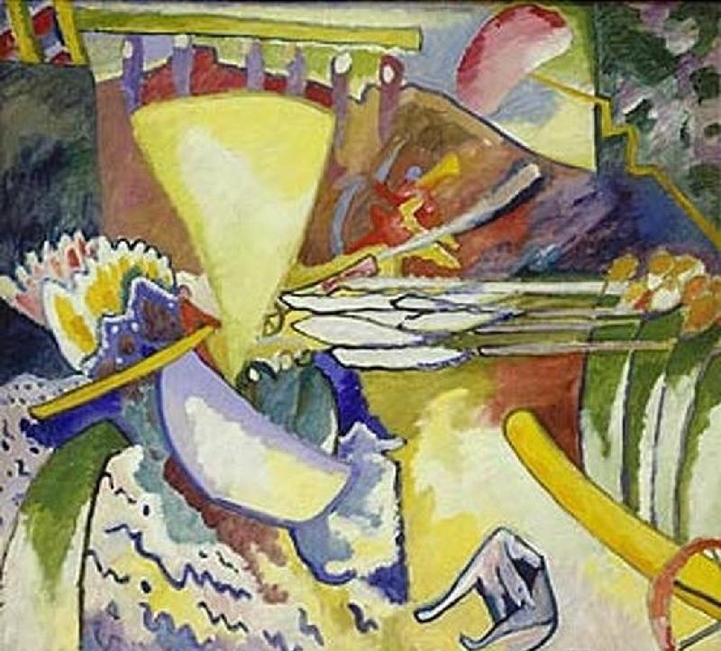 Improvisation 11. a Wassily Kandinsky
