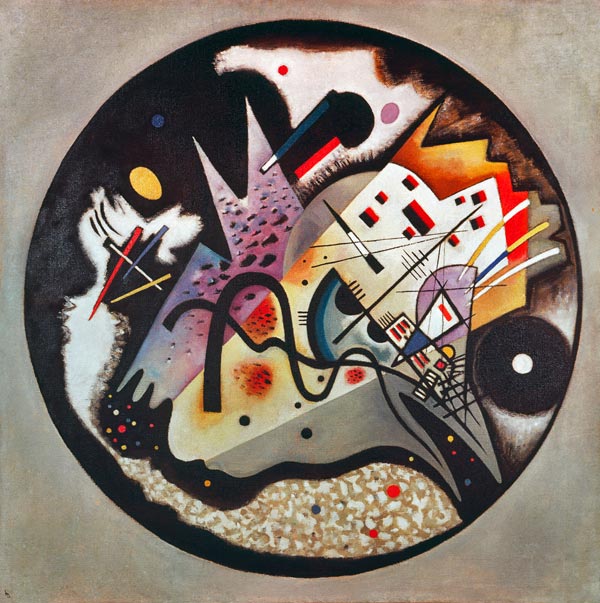 In The Black Circle a Wassily Kandinsky