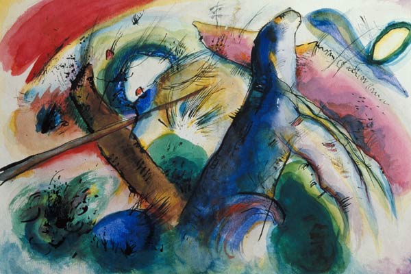 Composition E a Wassily Kandinsky