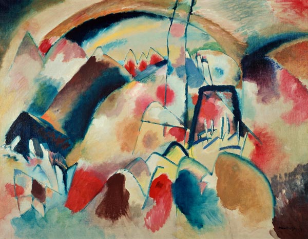 Landscape with Church 1913 a Wassily Kandinsky