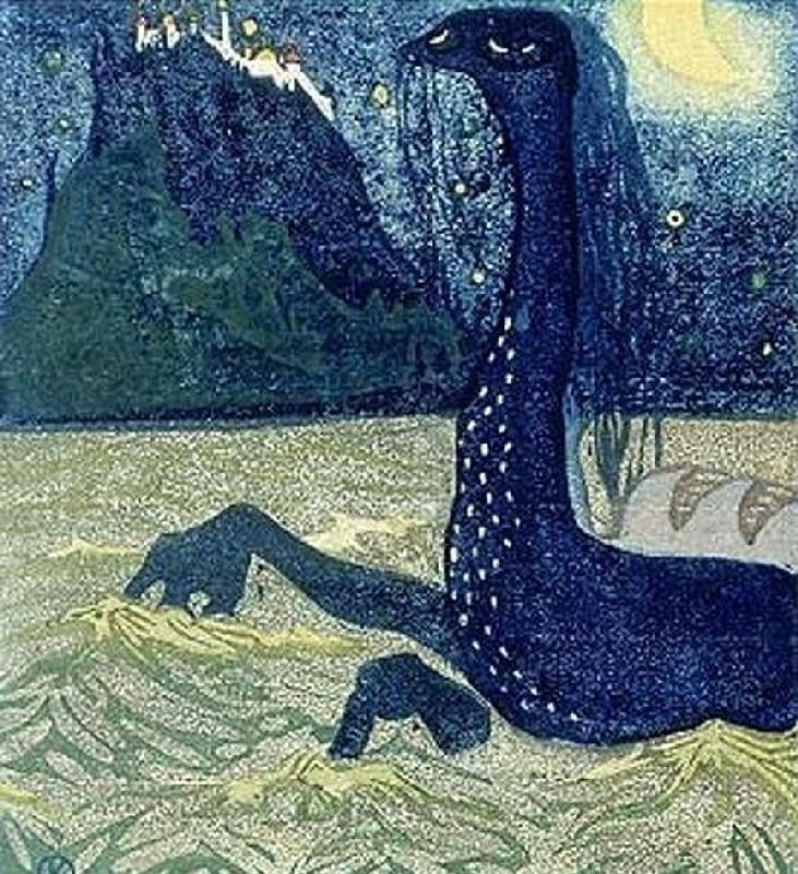 Mondnacht a Wassily Kandinsky
