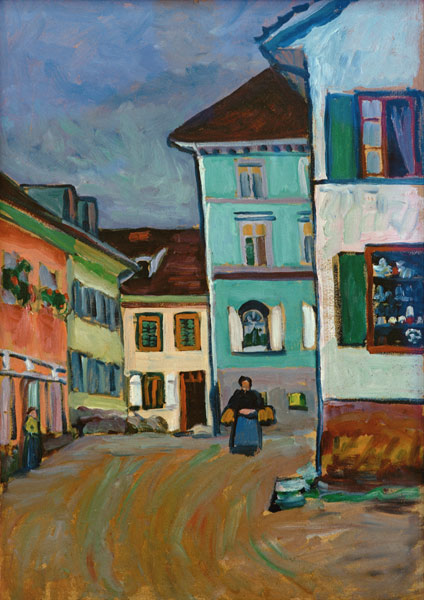 Murnau – Johannisstraße a Wassily Kandinsky