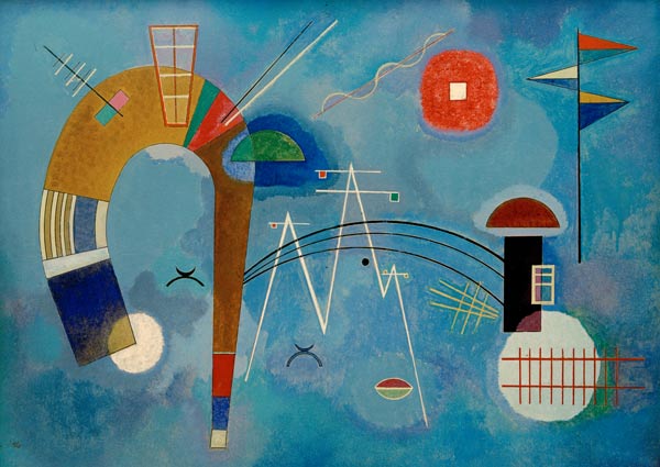 Round And Pointed a Wassily Kandinsky