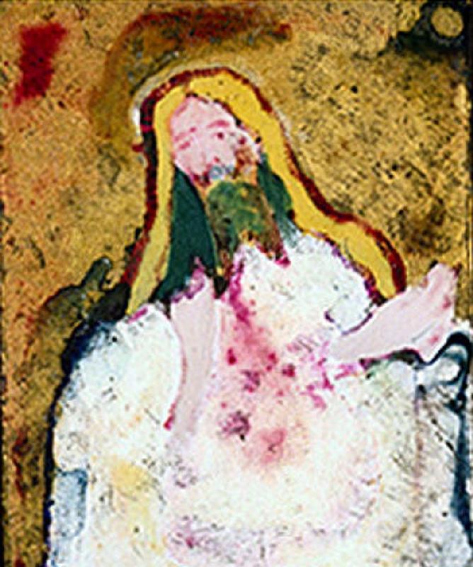 Study for a Holy Communion. a Wassily Kandinsky