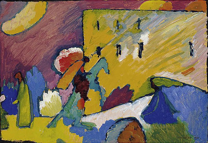 Studie zu Improvisation III a Wassily Kandinsky