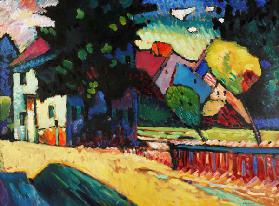 Murnau-Landscape with../1909 a Wassily Kandinsky