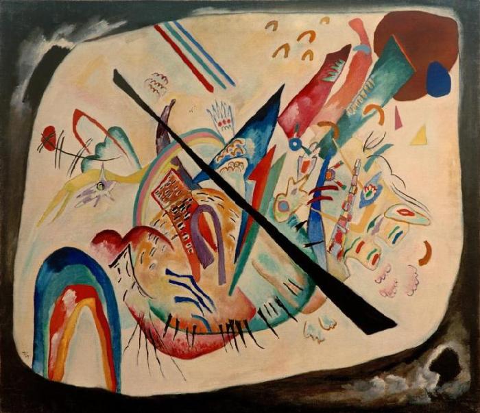 White Oval a Wassily Kandinsky