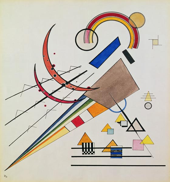 With the Triangle  a Wassily Kandinsky