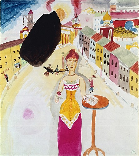 Woman in Moscow a Wassily Kandinsky