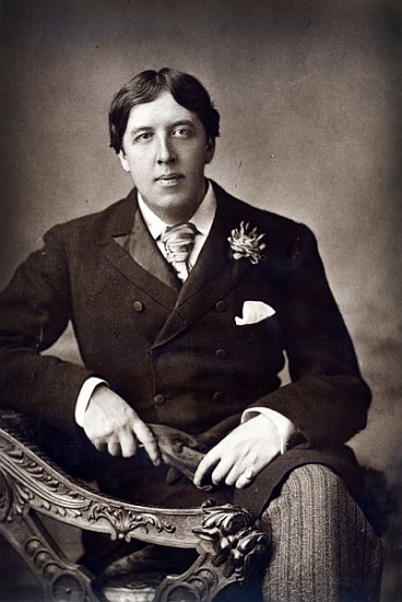 Oscar Wilde, 1889 (carbon print photo) a W. D. Downey