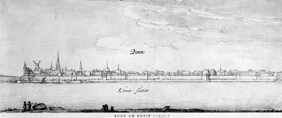 Bonn, c.1630-36 a Wenceslaus Hollar