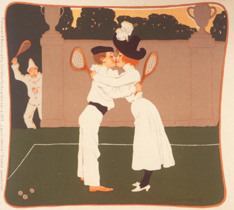 First Love on the Tennis Court a Brynolf Wennerberg