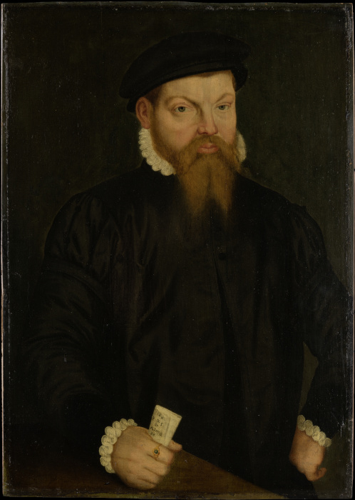 Portrait of a Man a Westdeutscher Meister von 1566