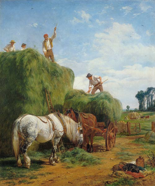 Haymaking at Kingweston a W.H. Hopkins