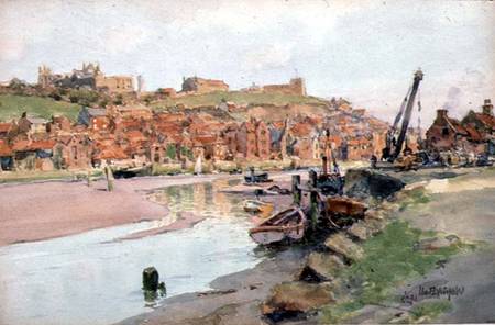 Rosy Evening, Whitby a Wilfred Williams Ball