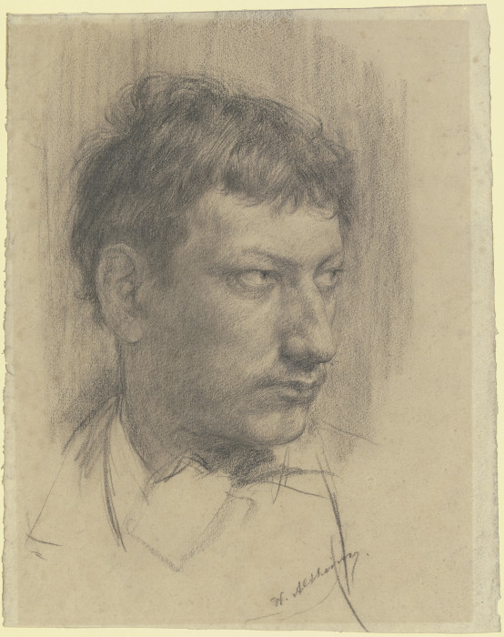 Self-portrait a Wilhelm Altheim