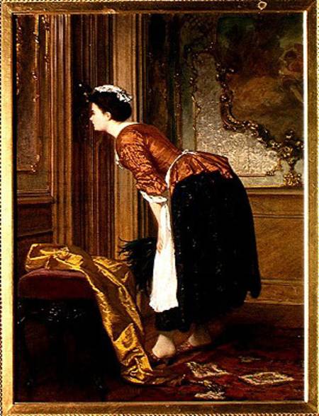 The Curious Maid a Wilhelm Amberg