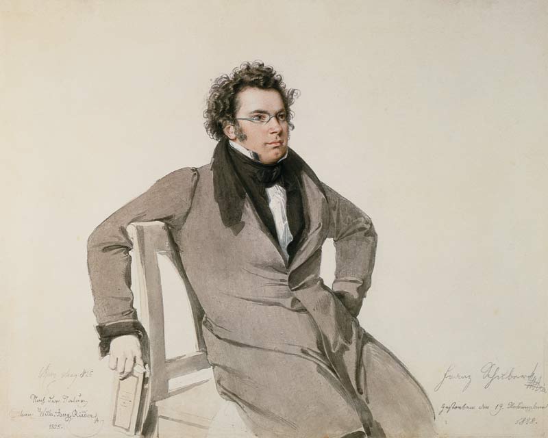 Franz Schubert (1797-1828) a Wilhelm August Rieder