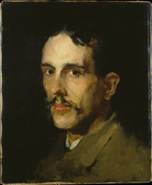 Portrait of the Painter Louis Eysen a Wilhelm Leibl