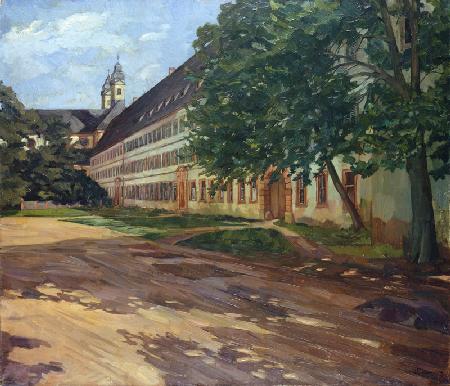Kloster Amorbach im Sommer