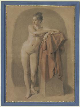 Female nude, standing