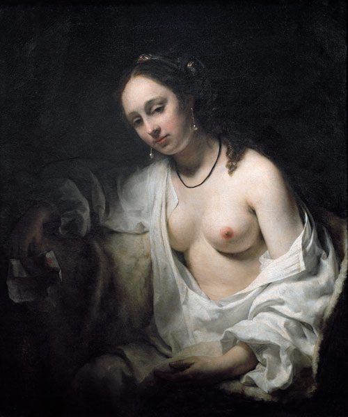Bathsheba with King David's Letter a Willem Drost