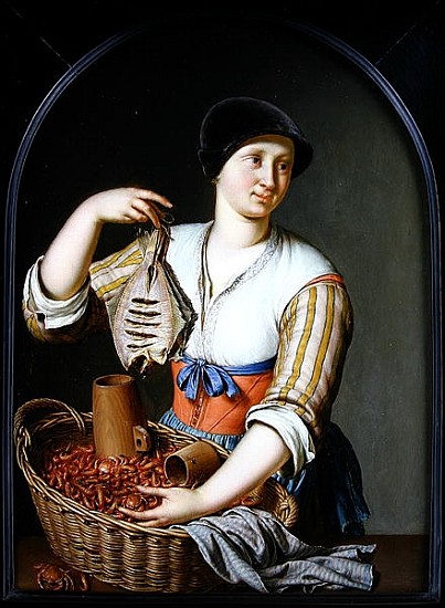 The Fish Wife a Willem van Mieris