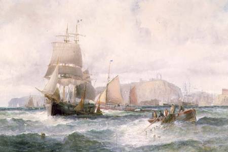 Shipping off a Coastline a William A. Thornley or Thornbery