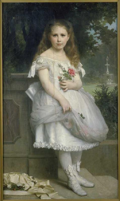 Anna Mounteney Jephson in the Ballkleidchen a William Adolphe Bouguereau